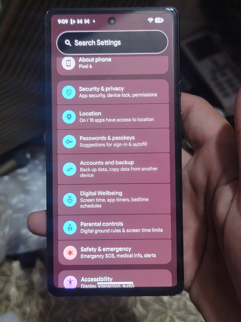 Google pixel 6 7