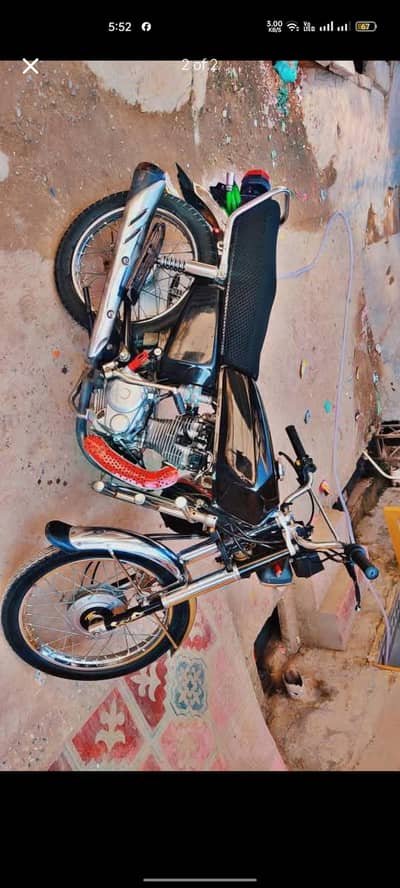 Honda 125cc 19 model red exchange possible