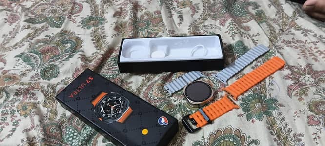S7 Ultra Touch Watch Wirh Charger And Straps