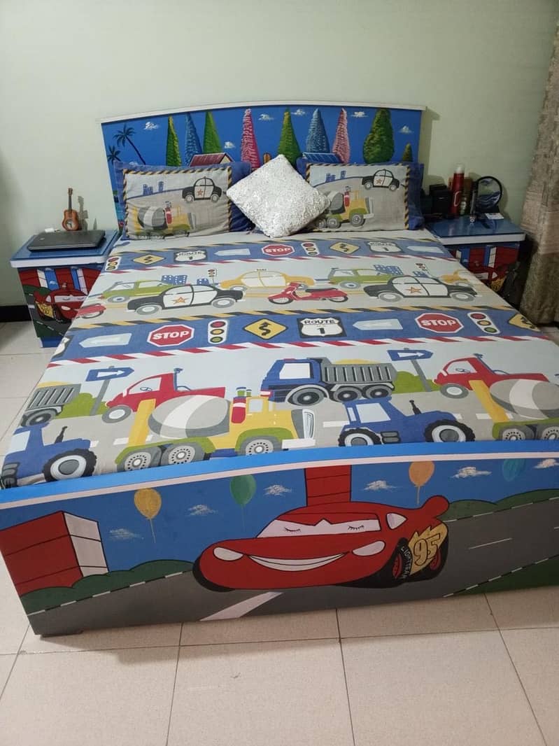 Bed & wardrobe 5