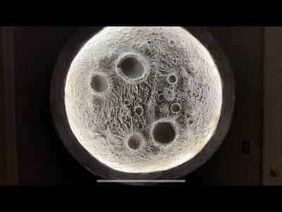 wall moon light