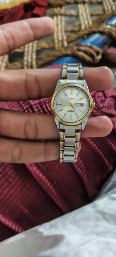 Casio watch water proof