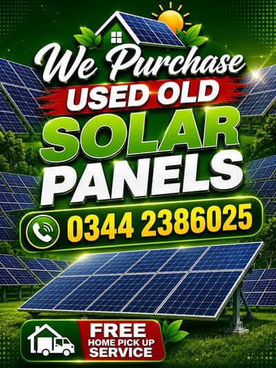 Used Solar Panels Buyer Karachi | Jinko Longi Solar Inverter Purchase