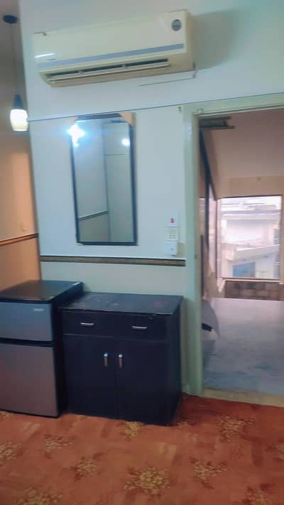 Studio furnished flat for rent.