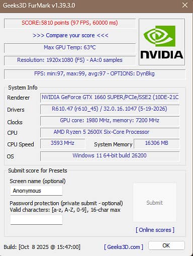 Zotac GTX 1660Super 6GB DDR6