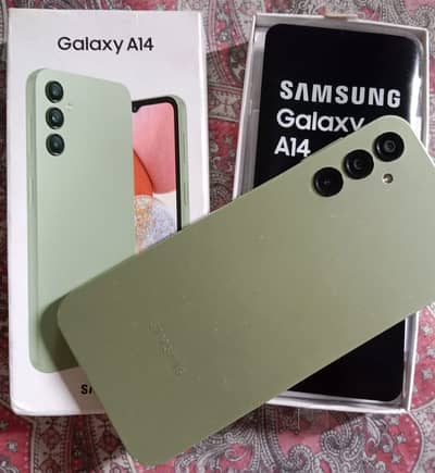 4/128 Samsung A14 With Box