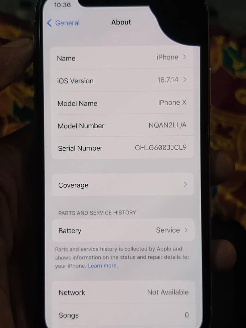 Apple iPhone X 5