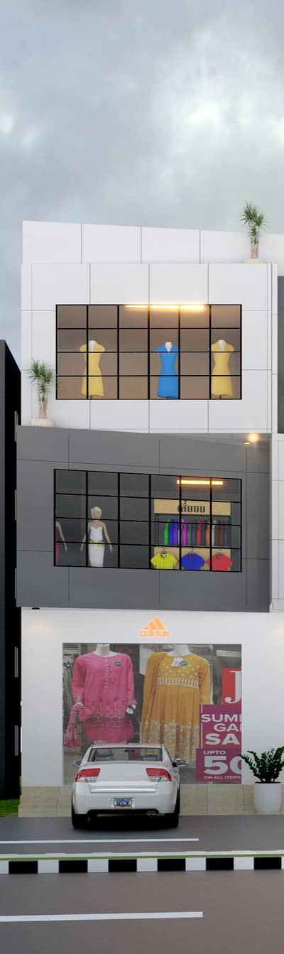 Commercial plaza For sale  Rental value 4 lac monthly.