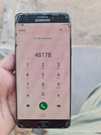 samsung Note 7 fe 4/64  . Not for Sale. . . plz read ad. . . .