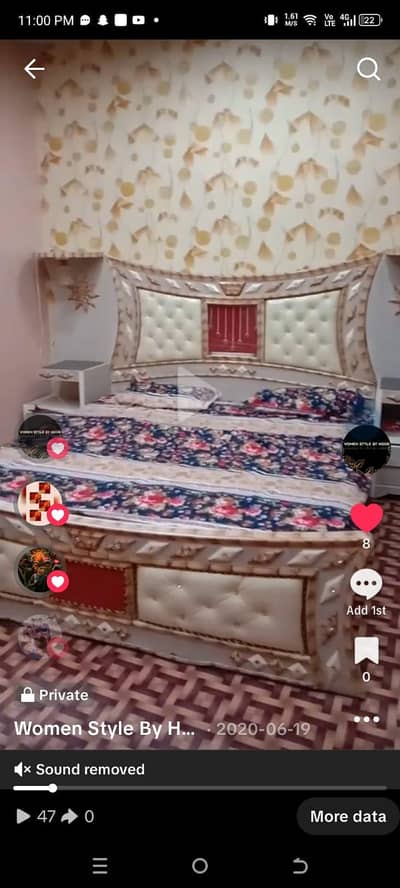 Full furniture set condition ok almari bhi sath 3 part ki ha