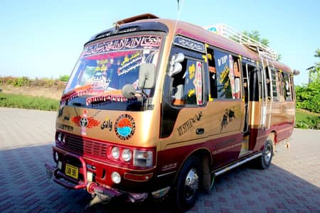 Coaster Van 2024 ,Waqar Usman Body Maker