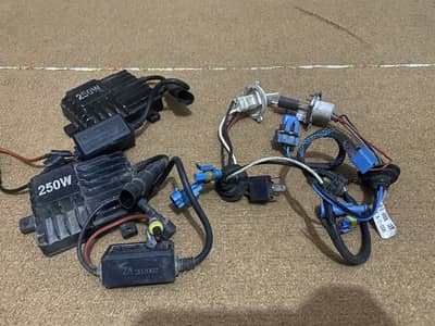H4 halogen headlights