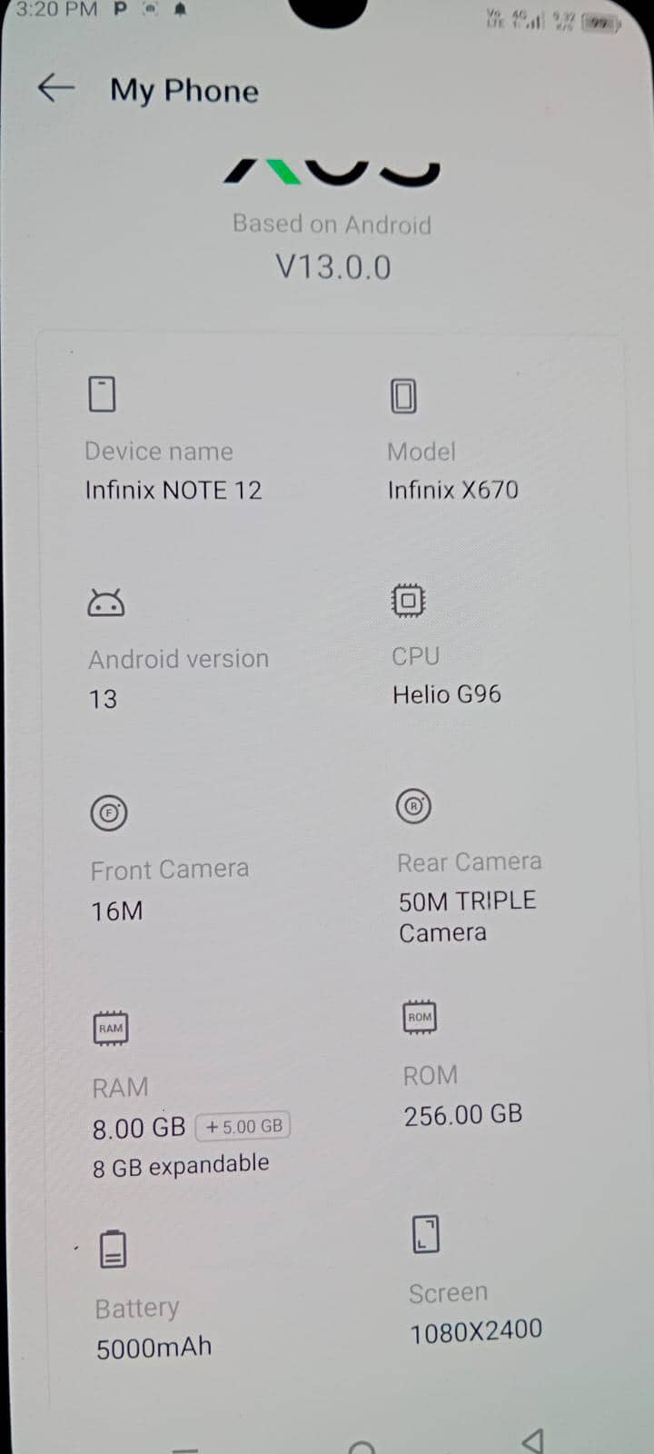 Infinix Note 12 3