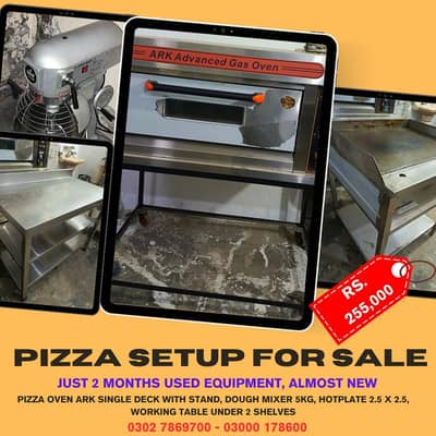 Pizza Setup for Sale, Combo offer (4 items in 1 package)