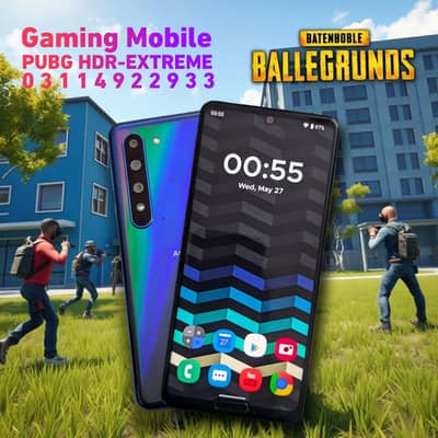 Gaming Mobile PUBG HDR EXTREME 120Hz QHD + display