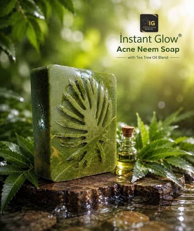 Acne Neem tee tree oil blend soap