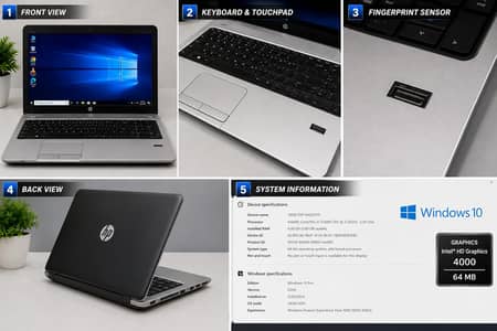 HP ProBook 450 G0 Core i3 3rd Gen | 4GB RAM | Fingerprint Sensor