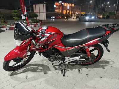 Honda CB 150F Red Peshawar Number For Sale