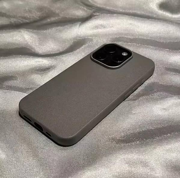 iPhone Luxury Leather Case With Camera Lens Protection For iPhone 17 16 15 14 13 12 11 Pro Max, Xs Max, Xs X Back Cover,   iPhone Original Leather Case, Desert Titanium, Black,Natural Colour