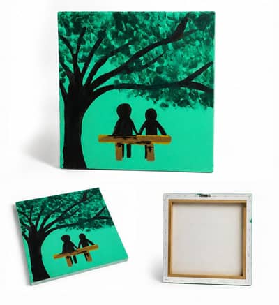 home decor couple painting