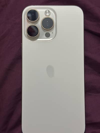 Iphone 16 pro max 256 Gb pta approved with box and original wire