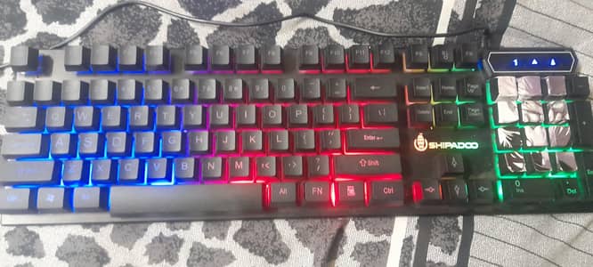 GAMING MOUSE AND KEYBOARD COLOR FULL
