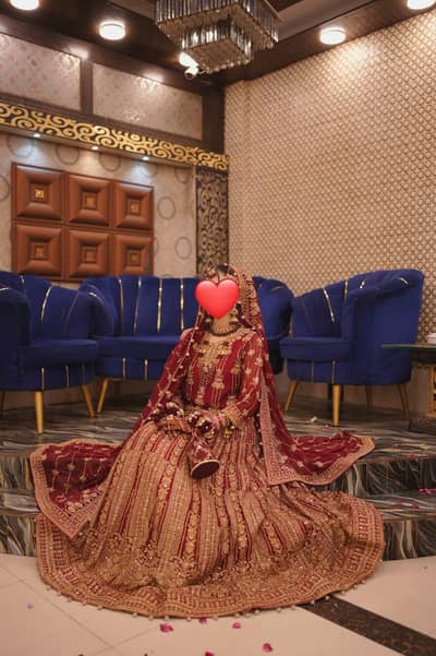 Bridal dress for sell | 4 month old | one time wear