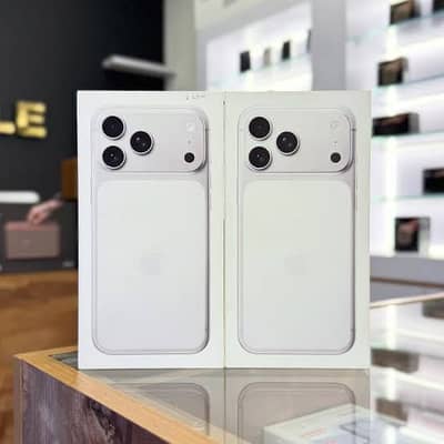 17 Pro Max 256GB Silver Both Esims