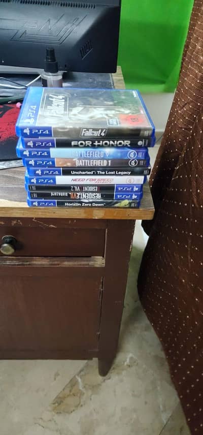 ps4 titles avl.