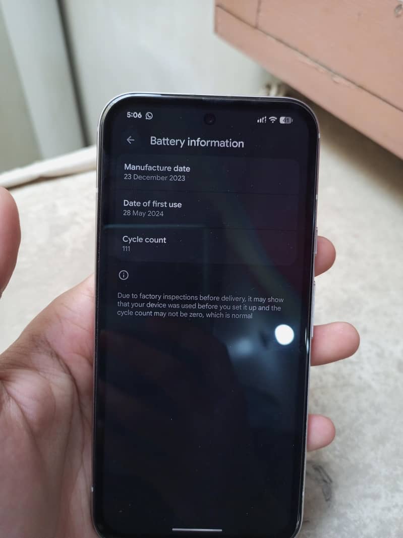 Google Pixel 8a 7