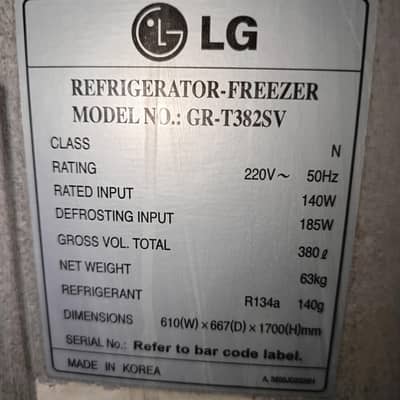 Lg Refrigerator