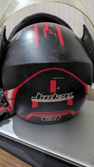 Selling my Jekai Flip-Up Helmet & Riding Gloves