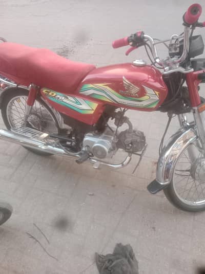 HONDA CD 70 2023 MODEL SUKKUR NUMBER