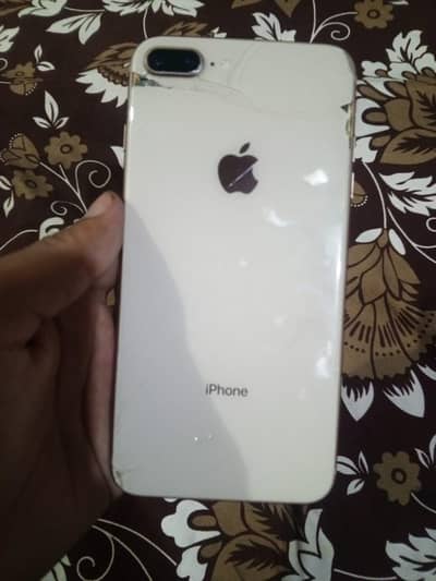 I phone 8 Plus For Sale PTA approved Used by one person  pack.