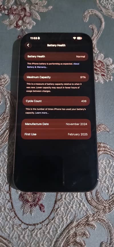 iPhone 16 Pro Max Non pta 256GB