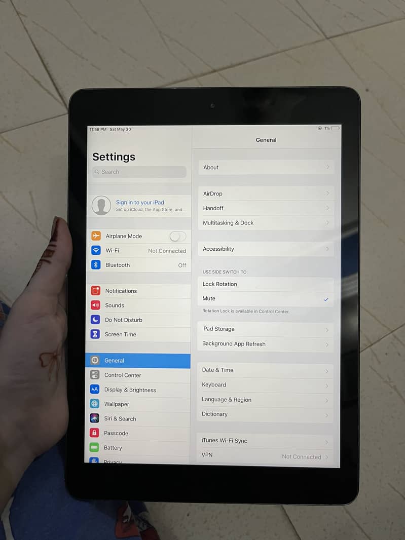 iPad Air 9