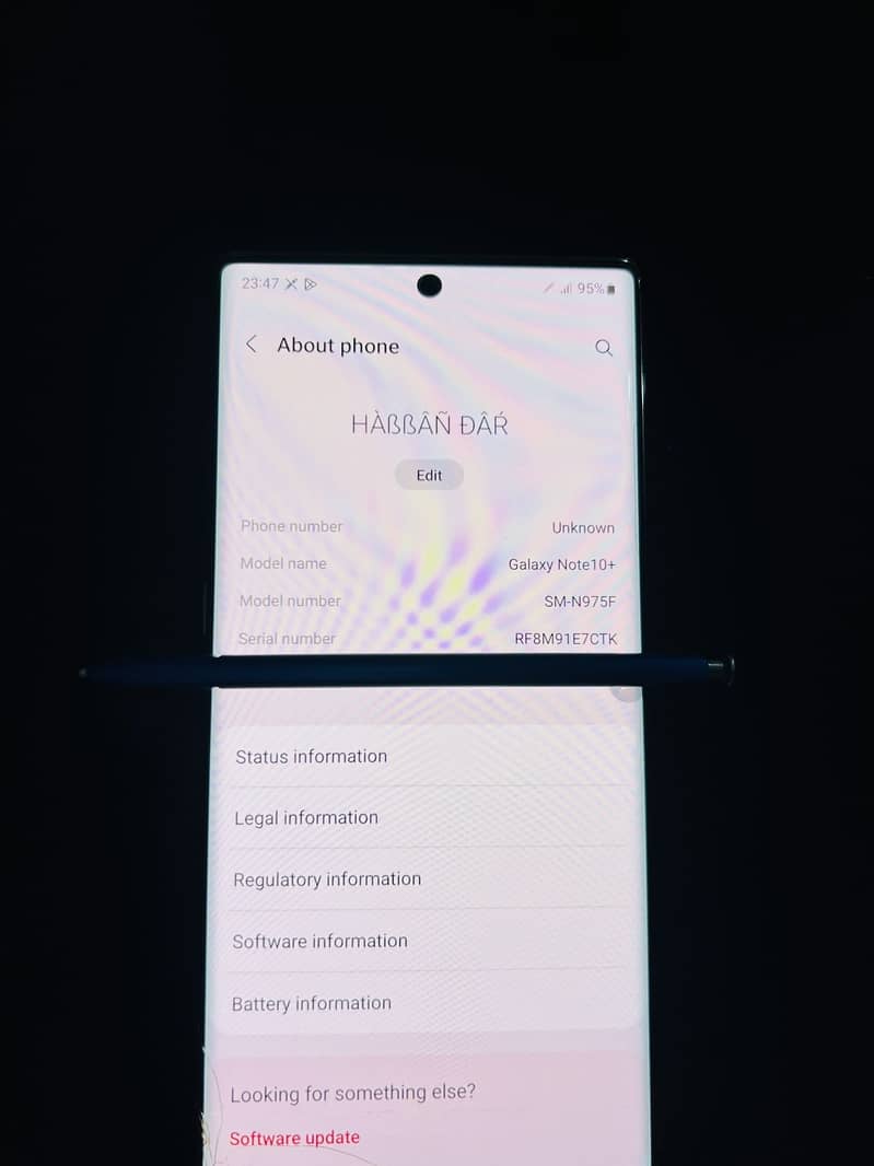 SAMSUNG NOTE 10 PLUS 10