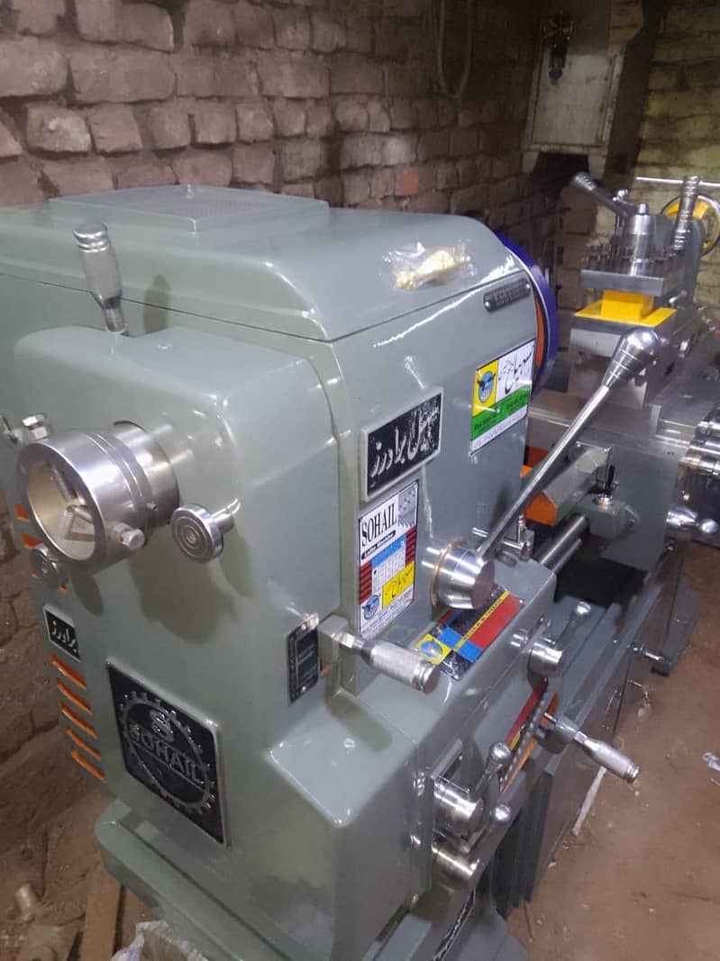 Lathe machine 4