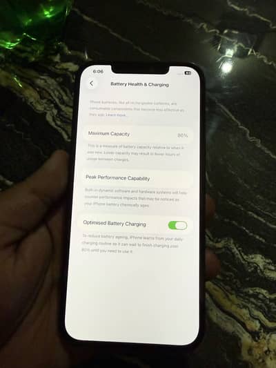 Apple iPhone 12 Pro Max 128 gb full sim time remaining