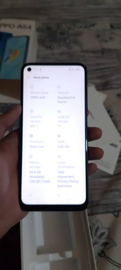 OPPO A54 exchange possible