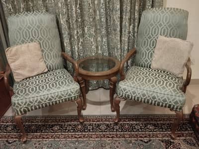 Coffee Chair Solid Sheesham designer set