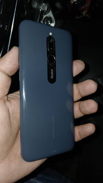 Xiaomi Redmi 8 dark grey color