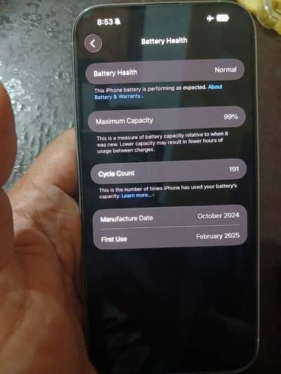 Iphone 16 pro max  JV 256GB 99%