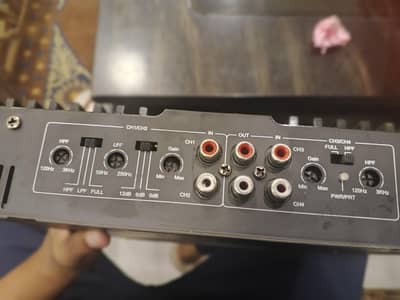speaker and amplifier