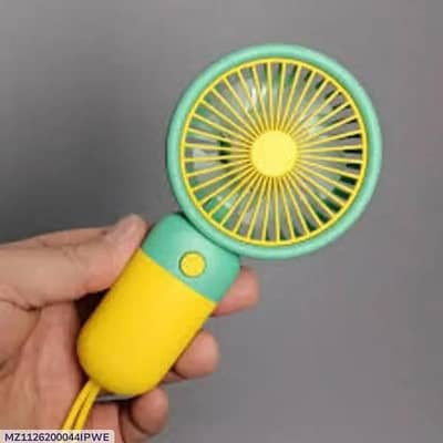 Battery Operated mini fan foldable desk desktop fan with LED Display