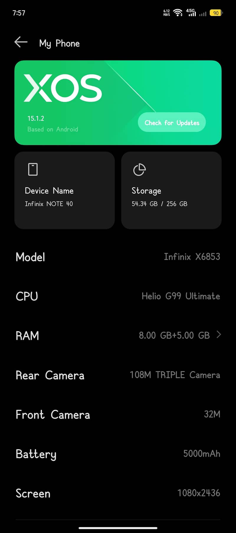 Infinix Note 40 3