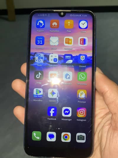 Huawei y6s 64GB Blue colour