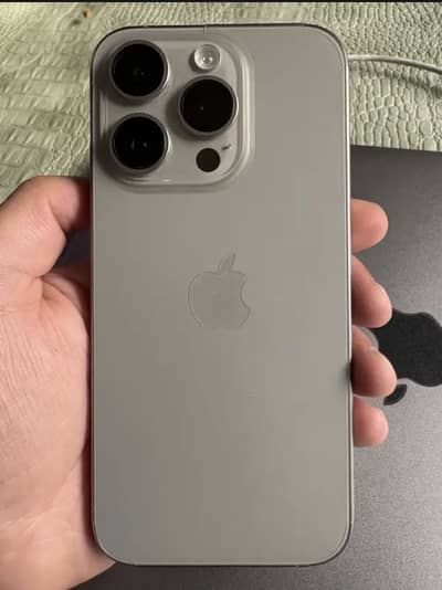 Iphone 15 pro natural titanium 256Gb PTA