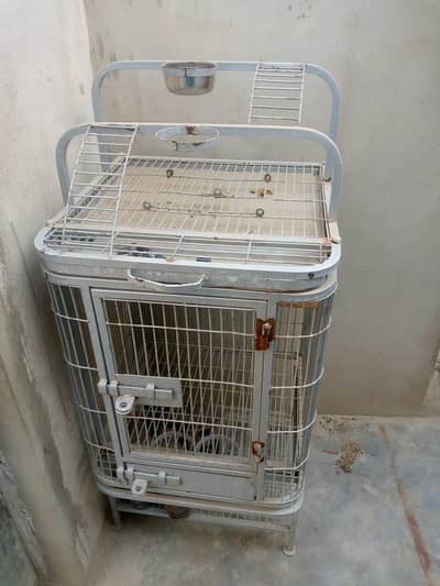 Raw and Australian parrot cage