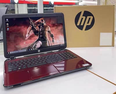 HP Red Laptop Core i5 3rd Generation (Ram 8GB + SSD 128GB) 15 Display